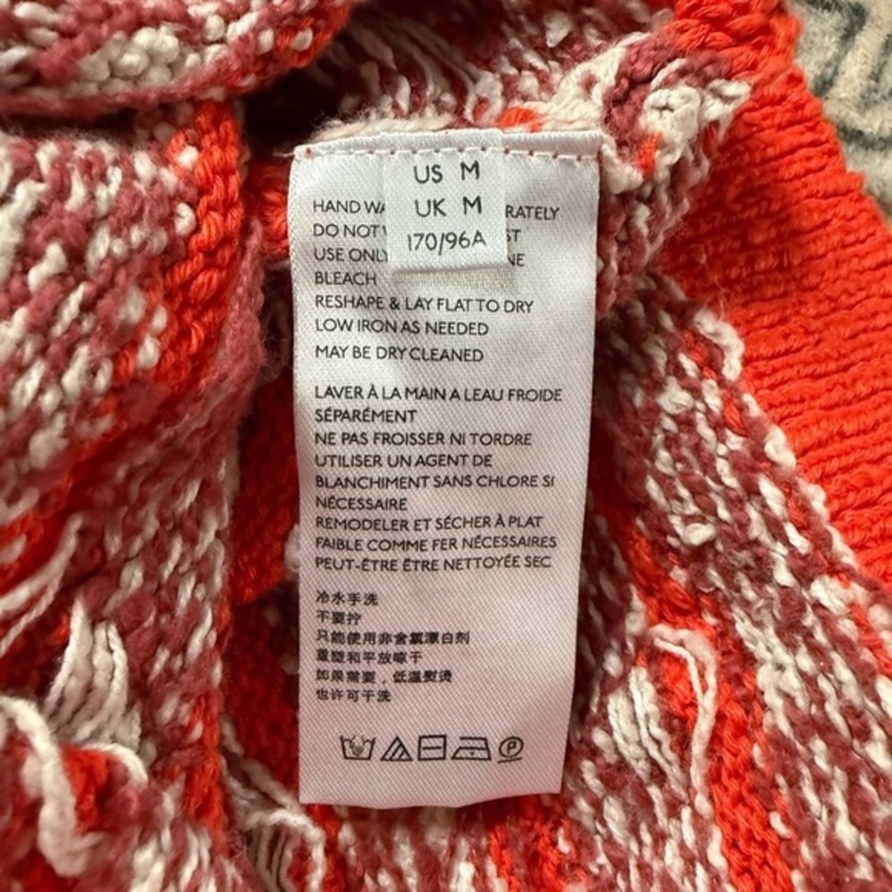 NWOT Free People Coral Red Knit Tank Crop Top-Retro Boho Coastal Tomato Girl - Picture 10 of 11